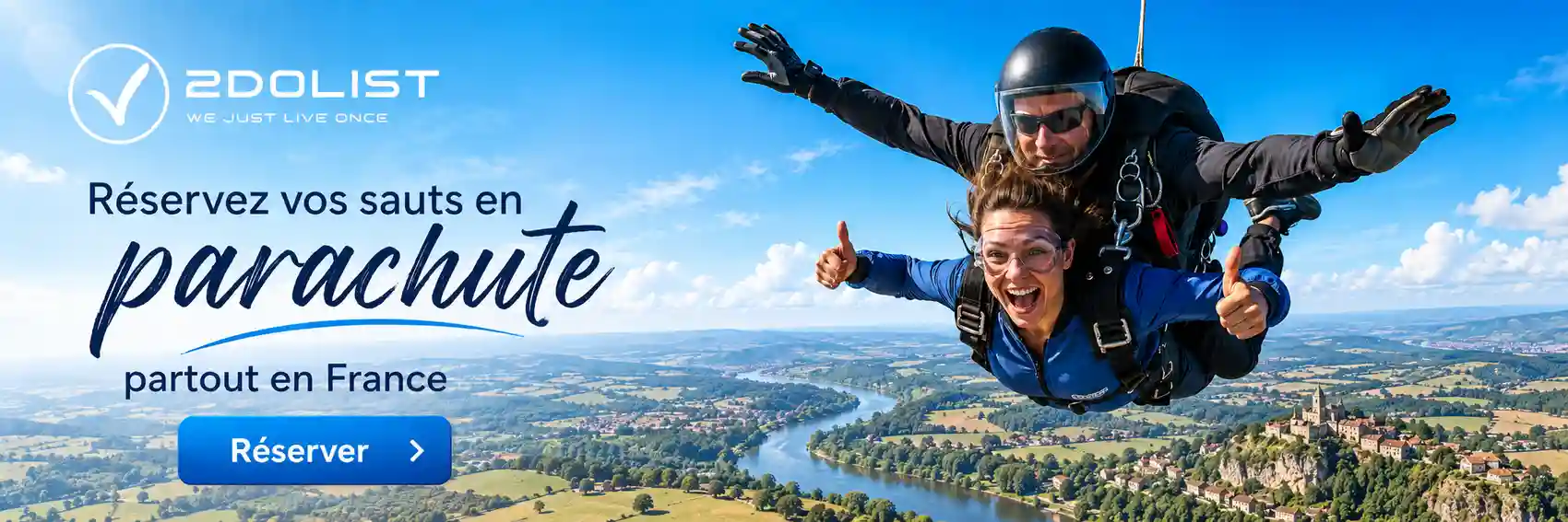 banniere parachute france