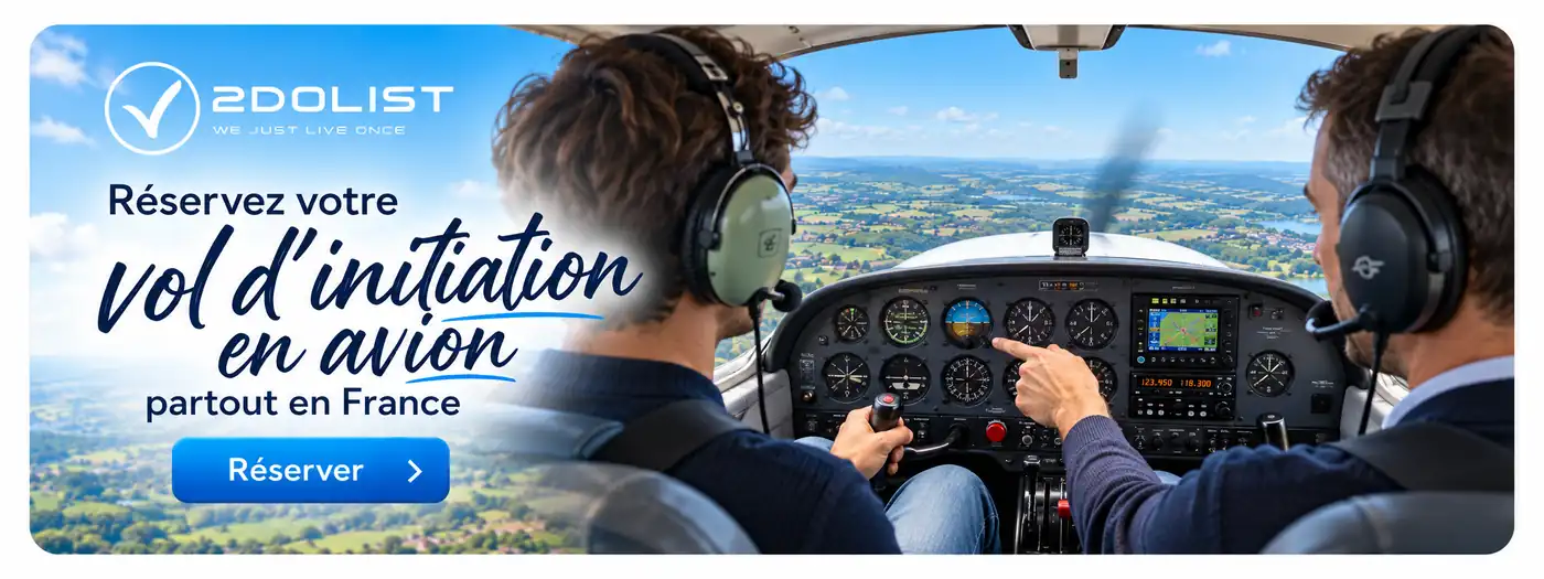 Réservation vol initiation en France