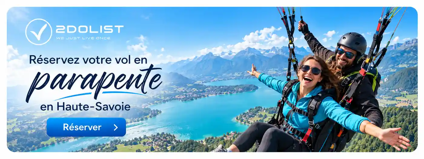 Réserver un baptême en parapente en Haute Savoie