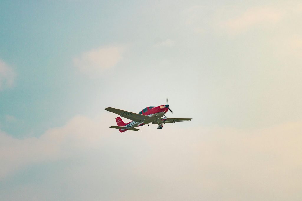 Avion en vol - Baptême de l'air