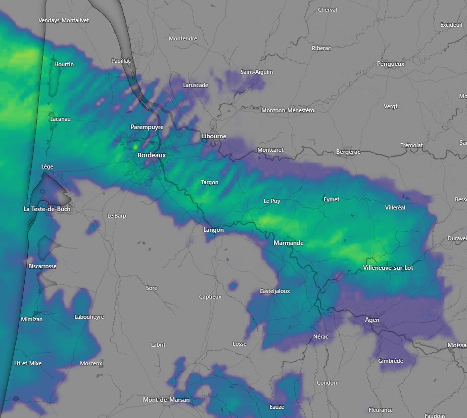 Radar météo - baptême de l'air