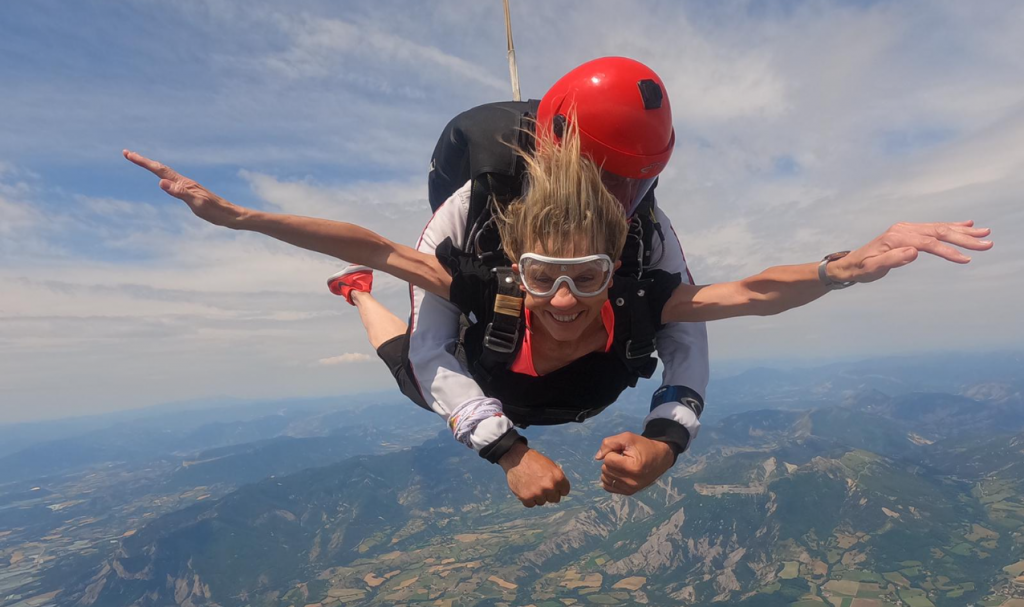 Saut tandem à Gap