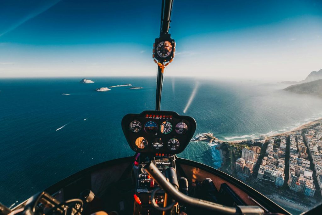 Cockpit hélicoptère