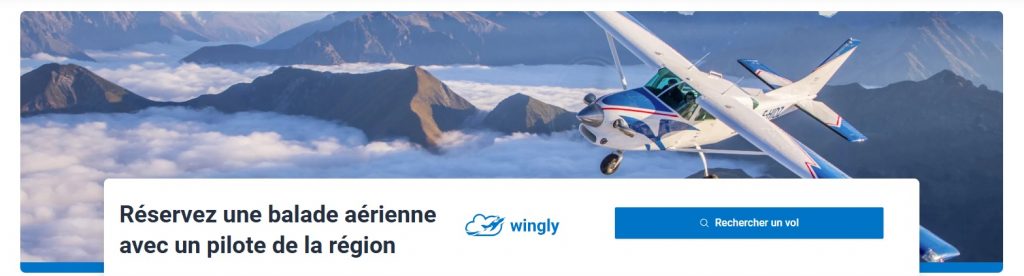 Réserver un vol sur wingly
