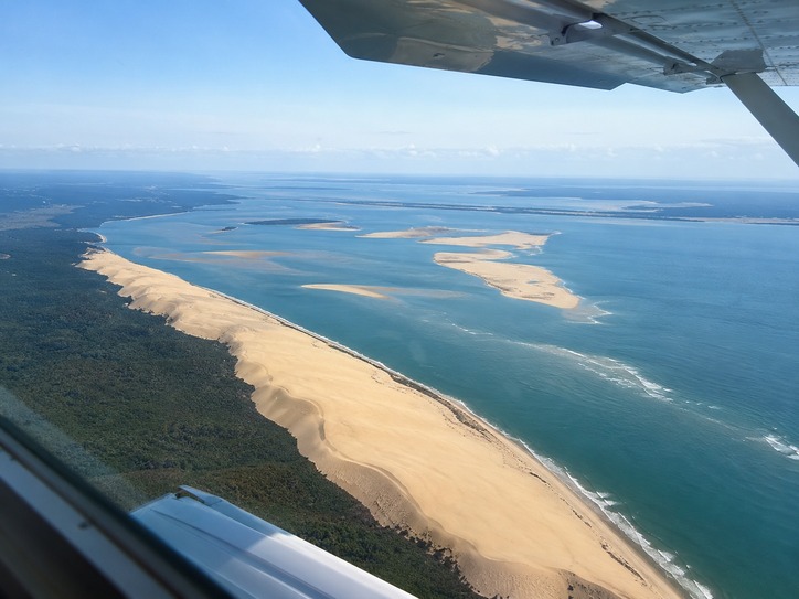 survol de la dune du Pilat